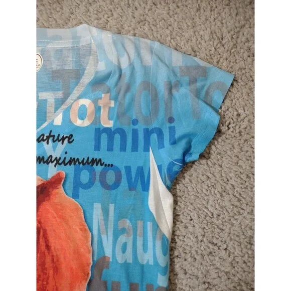 Noble Equestrian Shirt M Tatortot Miniature Horse Graphic Tshirt Vneck Short Slv - Picture 2 of 14